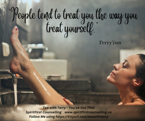 image 20230523 - People tend to treat you the way you treat yourself.